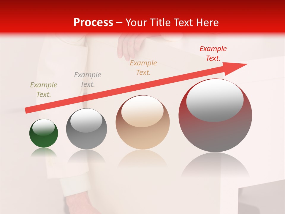 Santa Hat Businessman PowerPoint Template