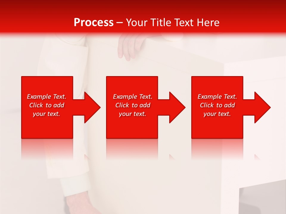 Santa Hat Businessman PowerPoint Template