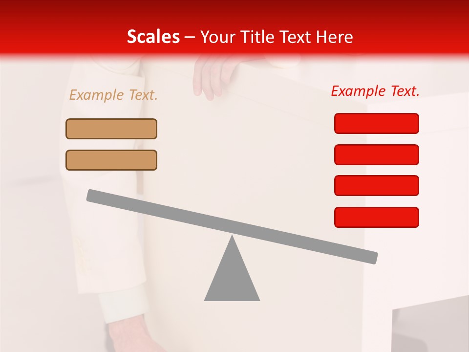 Santa Hat Businessman PowerPoint Template