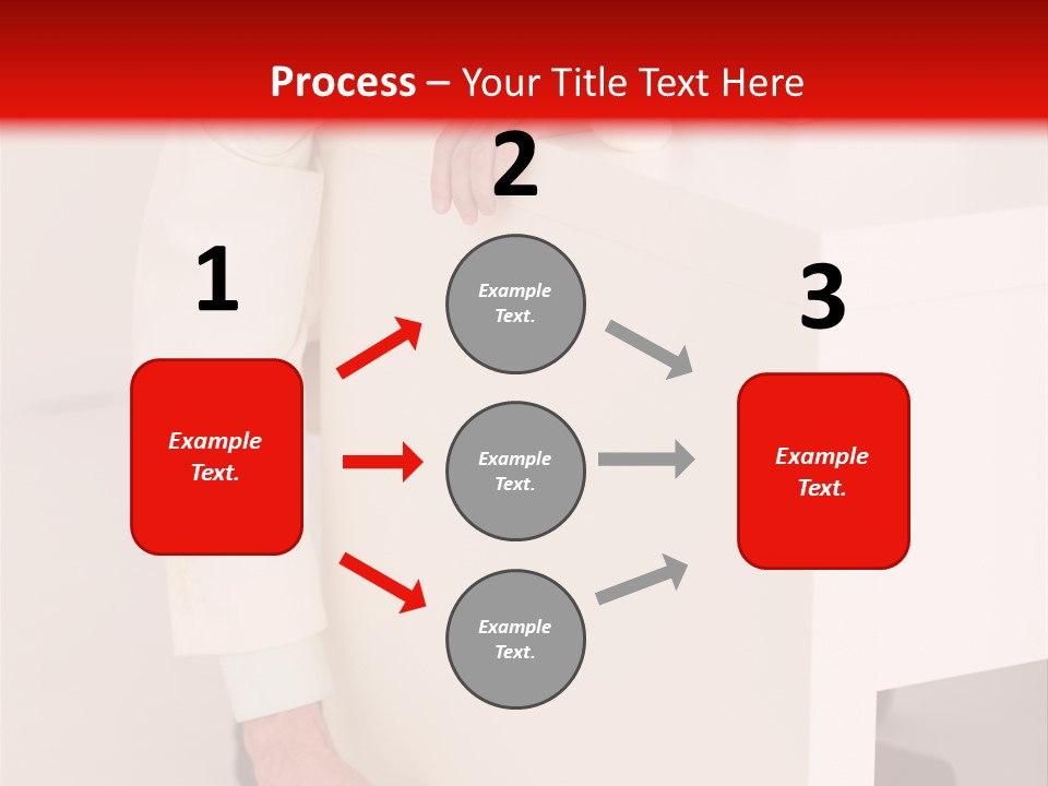 Santa Hat Businessman PowerPoint Template