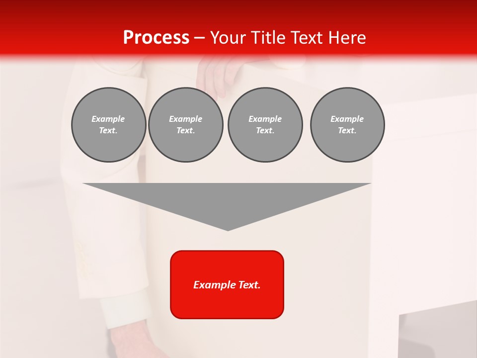 Santa Hat Businessman PowerPoint Template