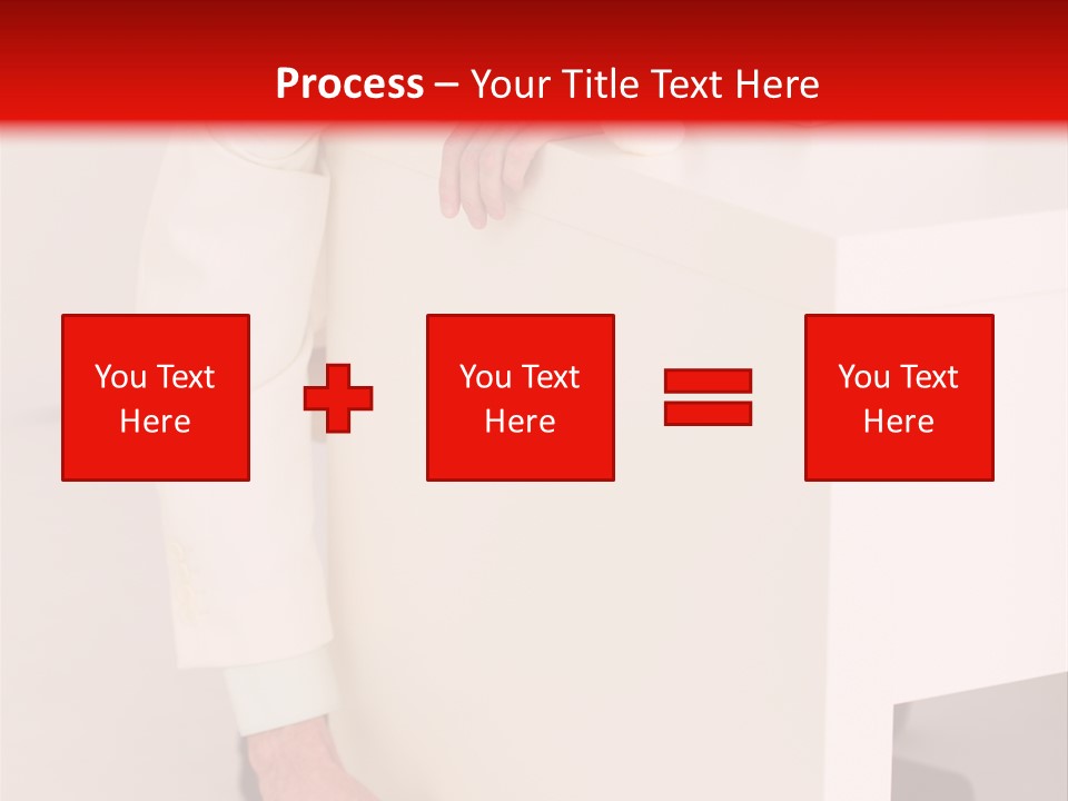 Santa Hat Businessman PowerPoint Template