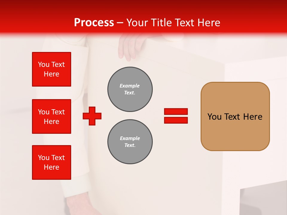 Santa Hat Businessman PowerPoint Template