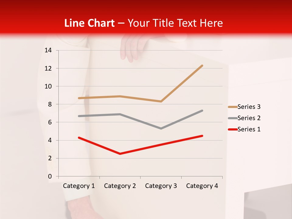 Santa Hat Businessman PowerPoint Template