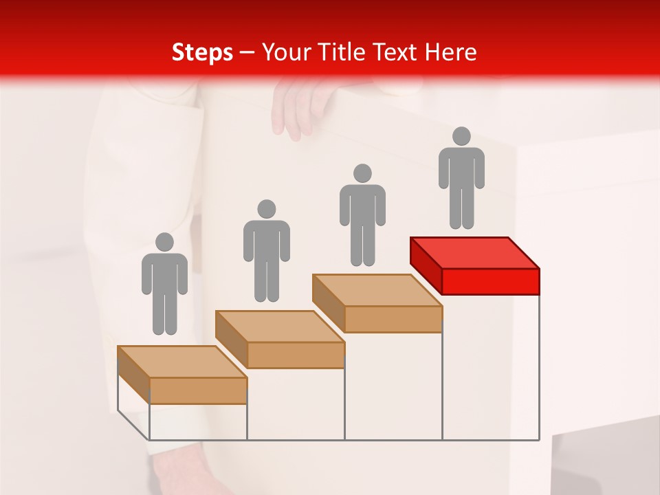 Santa Hat Businessman PowerPoint Template