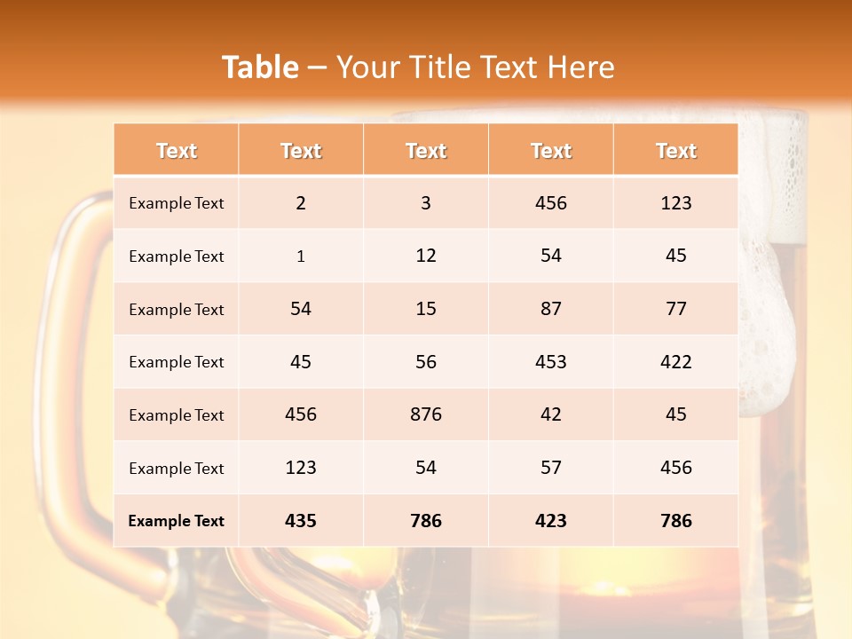 Background Object Closeup PowerPoint Template
