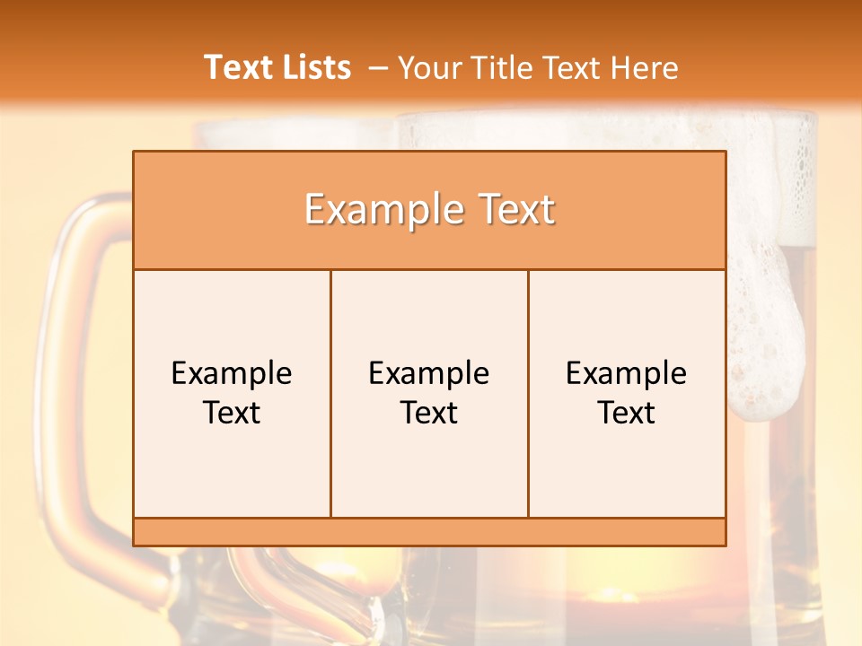 Background Object Closeup PowerPoint Template