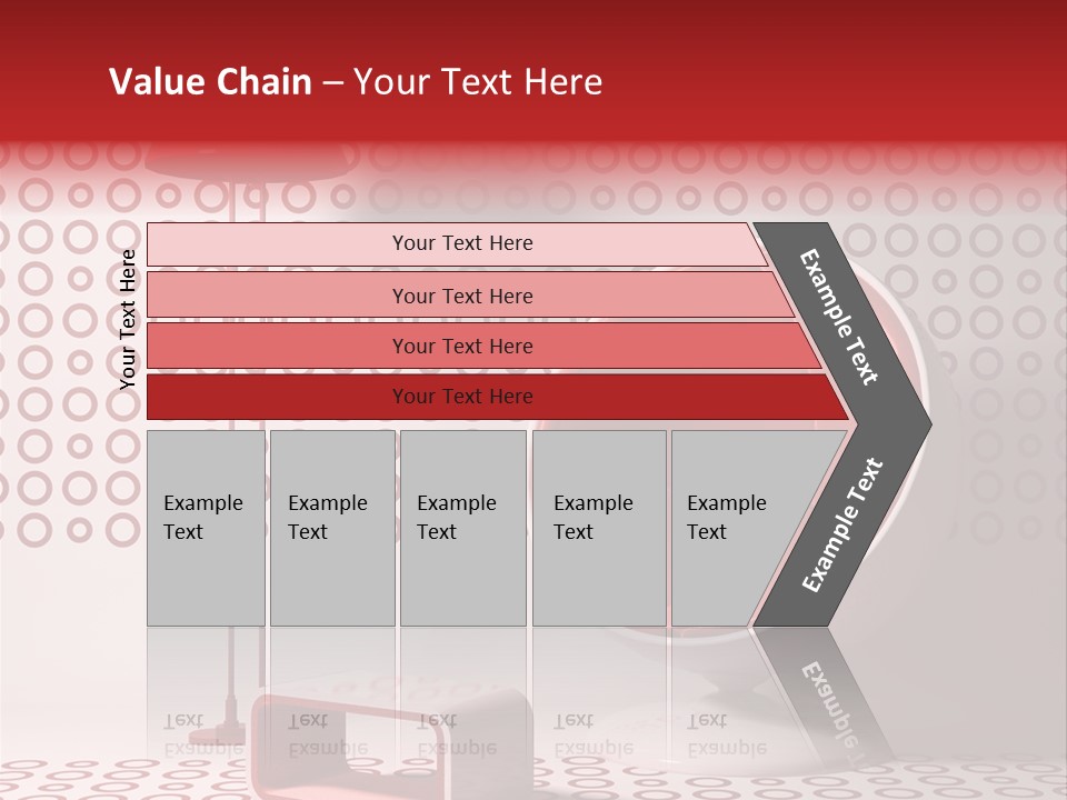Room Red Elegance PowerPoint Template