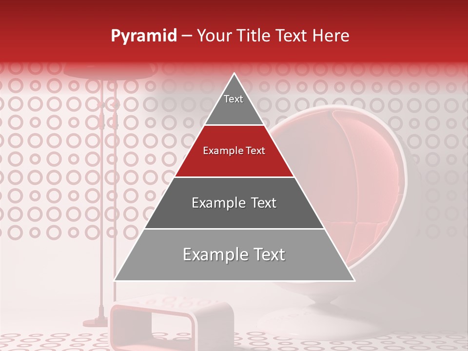 Room Red Elegance PowerPoint Template