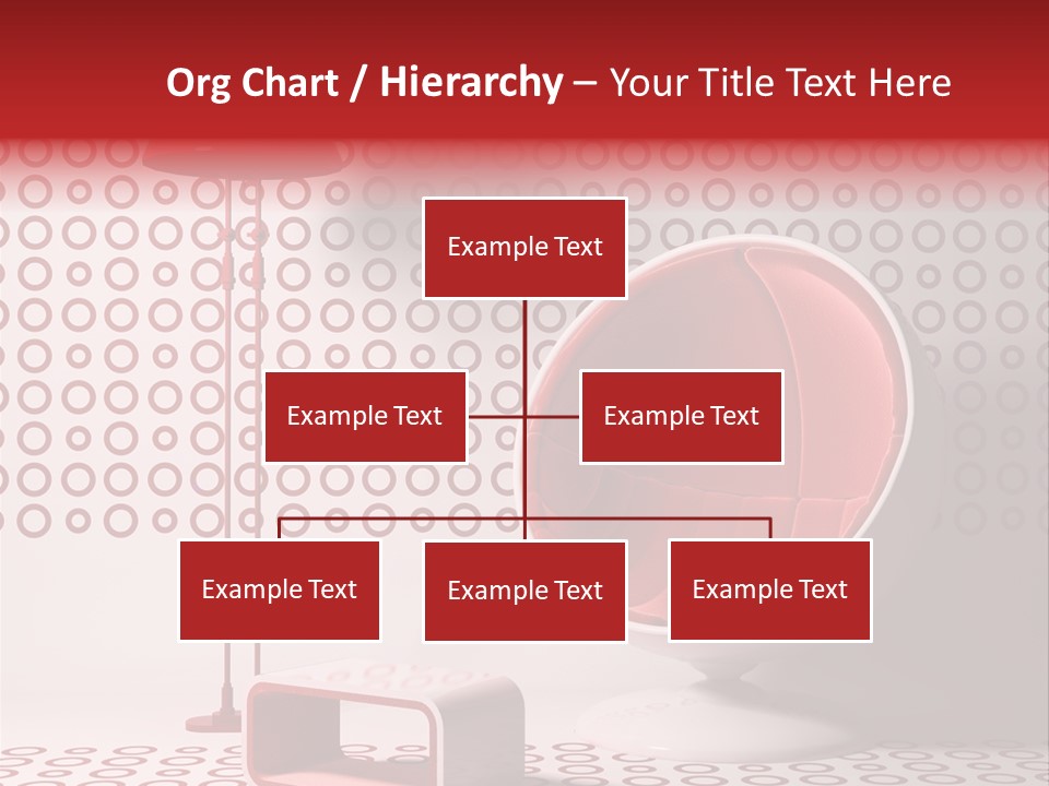 Room Red Elegance PowerPoint Template