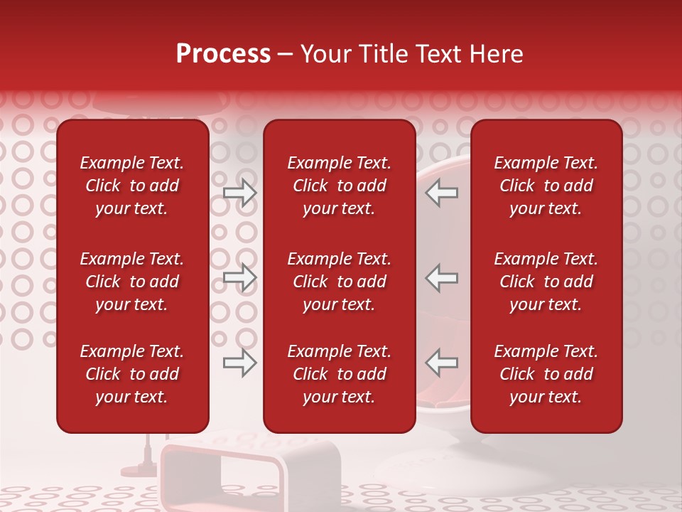Room Red Elegance PowerPoint Template