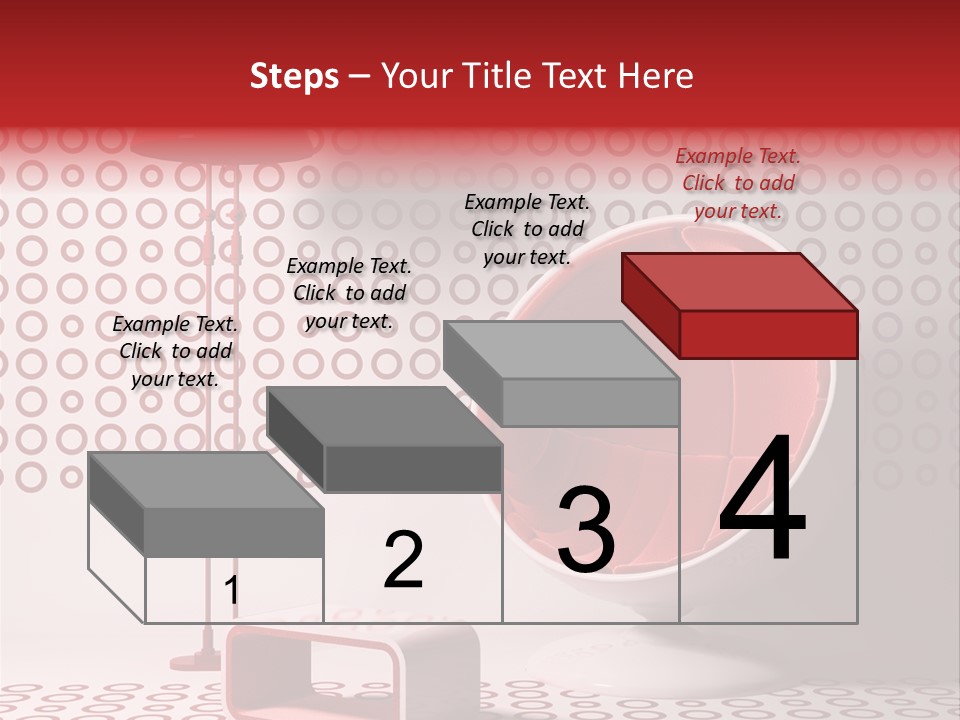 Room Red Elegance PowerPoint Template