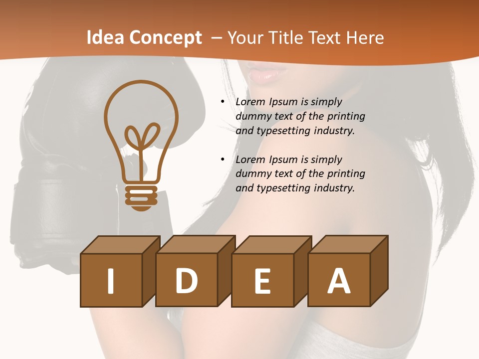 Diet Sport Fitness PowerPoint Template