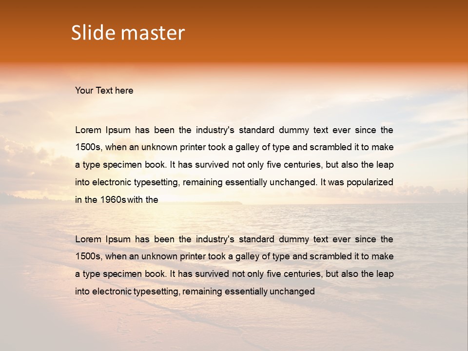 Dominican Background Palm PowerPoint Template