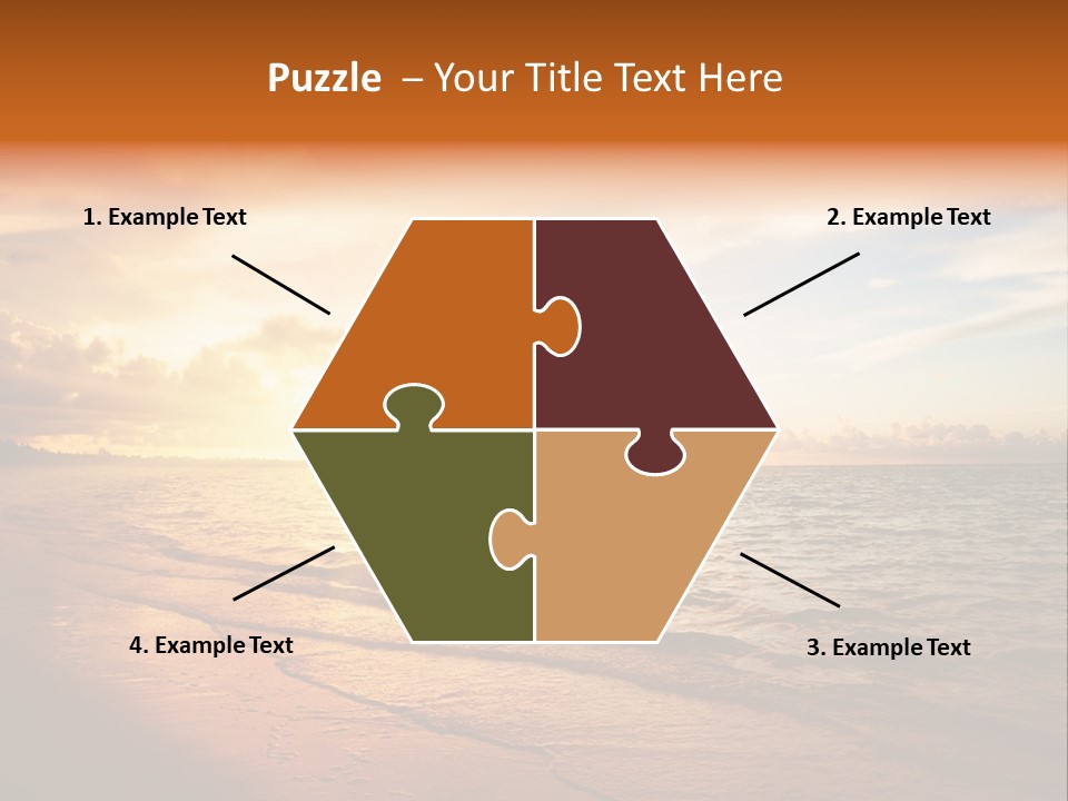 Dominican Background Palm PowerPoint Template