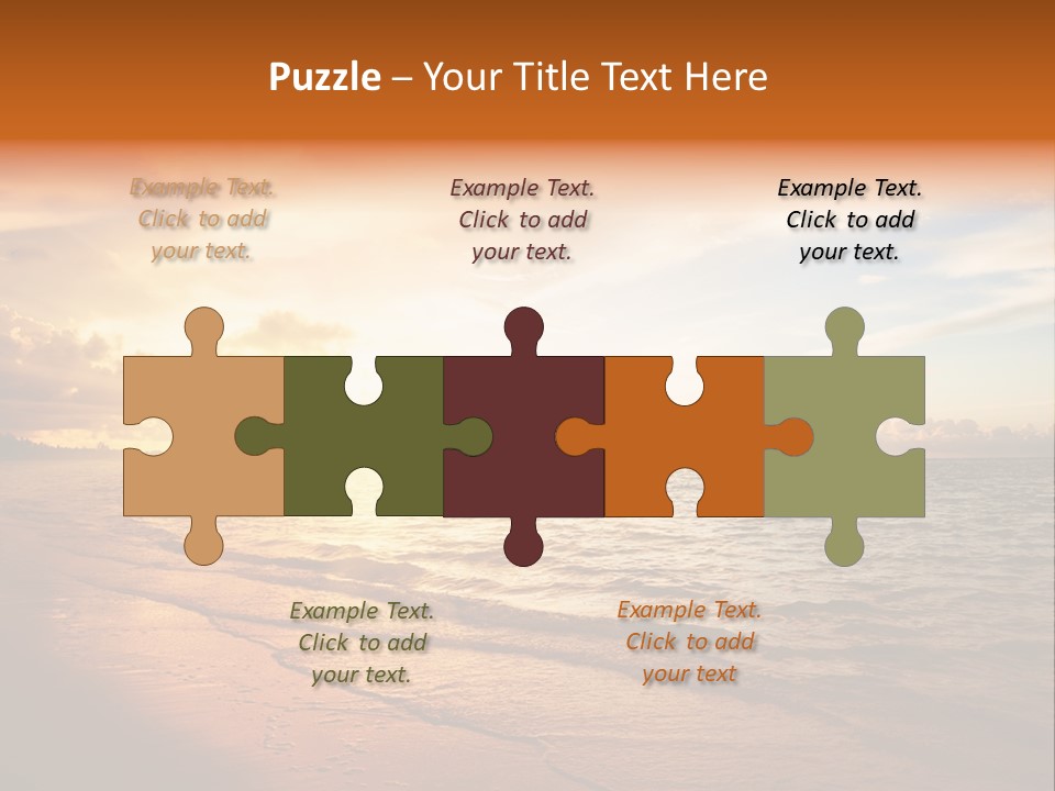 Dominican Background Palm PowerPoint Template