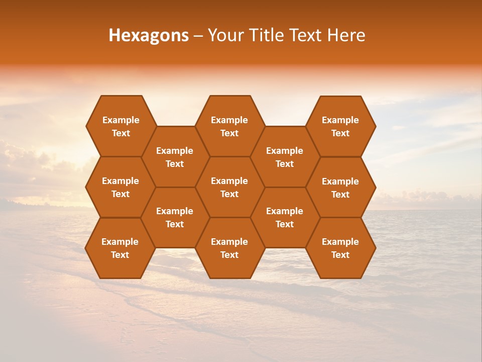 Dominican Background Palm PowerPoint Template