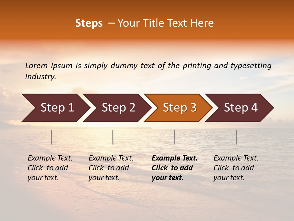 Dominican Background Palm PowerPoint Template
