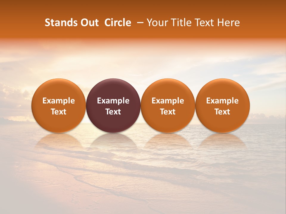 Dominican Background Palm PowerPoint Template