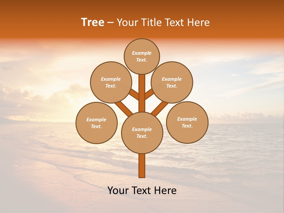 Dominican Background Palm PowerPoint Template