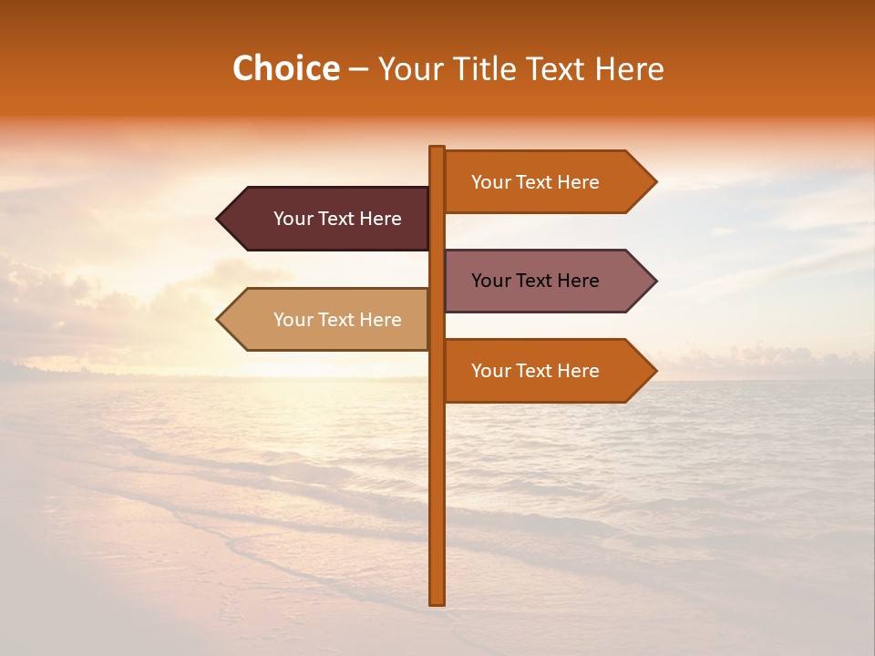 Dominican Background Palm PowerPoint Template