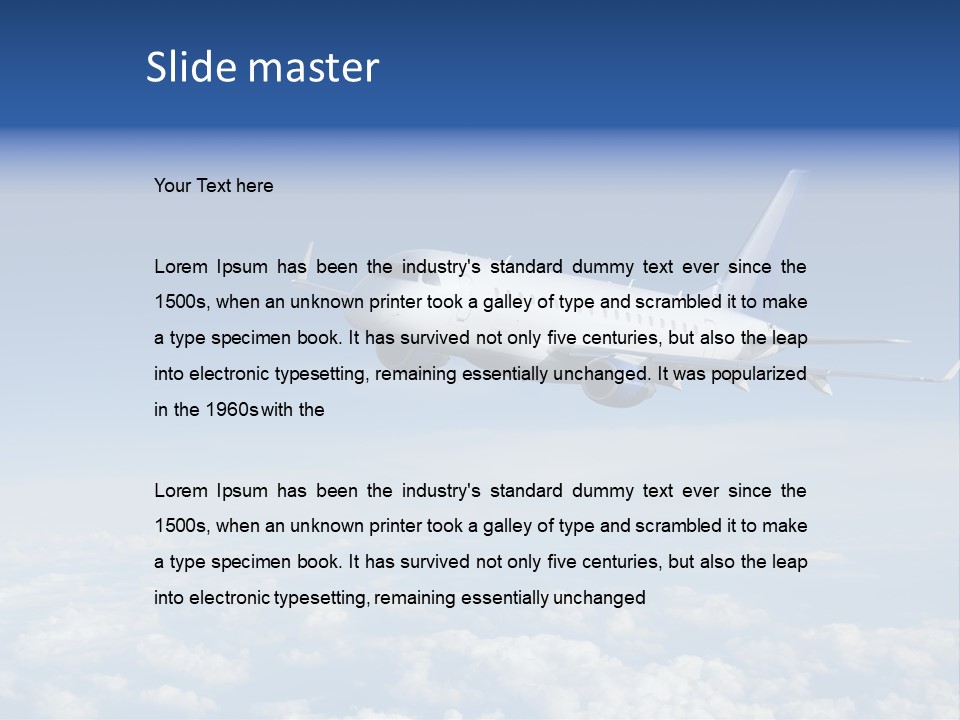 Far Fast Supplier PowerPoint Template