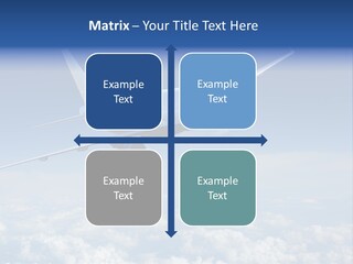 Aviation Travel Sun PowerPoint Template