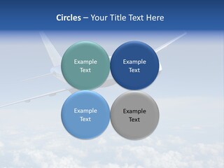 Aviation Travel Sun PowerPoint Template