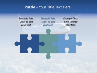 Aviation Travel Sun PowerPoint Template