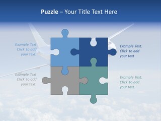 Aviation Travel Sun PowerPoint Template