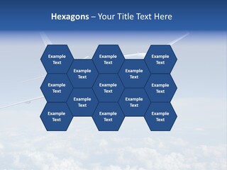 Aviation Travel Sun PowerPoint Template