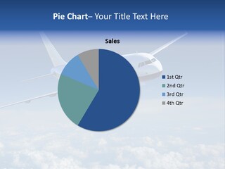 Aviation Travel Sun PowerPoint Template