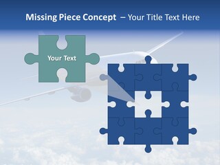 Aviation Travel Sun PowerPoint Template