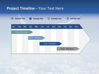 Aviation Travel Sun PowerPoint Template