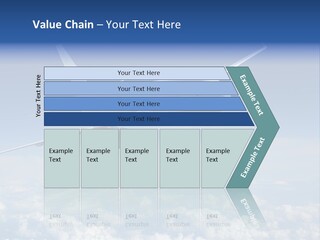 Aviation Travel Sun PowerPoint Template