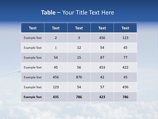 Aviation Travel Sun PowerPoint Template