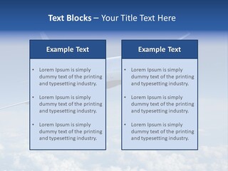 Aviation Travel Sun PowerPoint Template