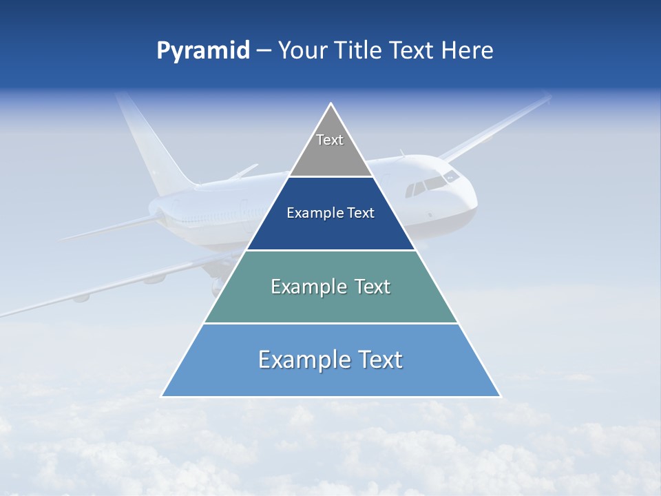 Aviation Travel Sun PowerPoint Template