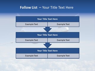 Aviation Travel Sun PowerPoint Template