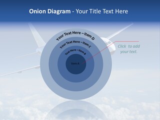 Aviation Travel Sun PowerPoint Template