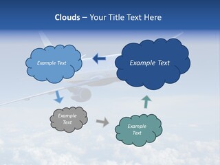 Aviation Travel Sun PowerPoint Template