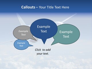 Aviation Travel Sun PowerPoint Template