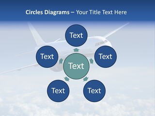 Aviation Travel Sun PowerPoint Template
