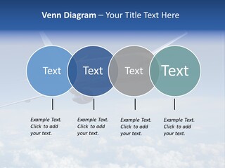 Aviation Travel Sun PowerPoint Template