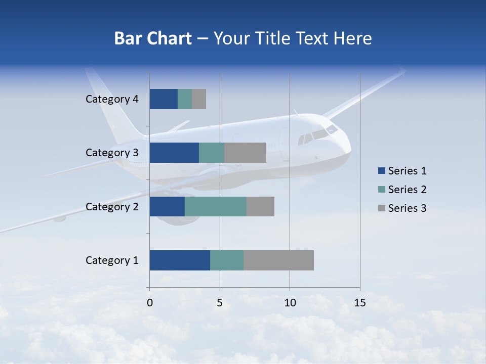 Aviation Travel Sun PowerPoint Template