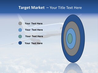 Aviation Travel Sun PowerPoint Template