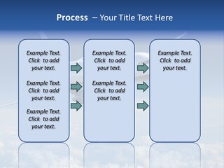 Aviation Travel Sun PowerPoint Template