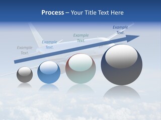 Aviation Travel Sun PowerPoint Template
