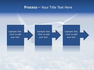 Aviation Travel Sun PowerPoint Template