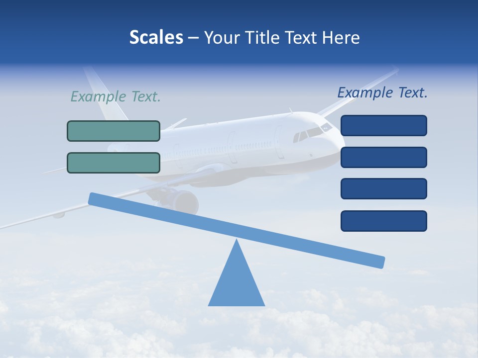 Aviation Travel Sun PowerPoint Template